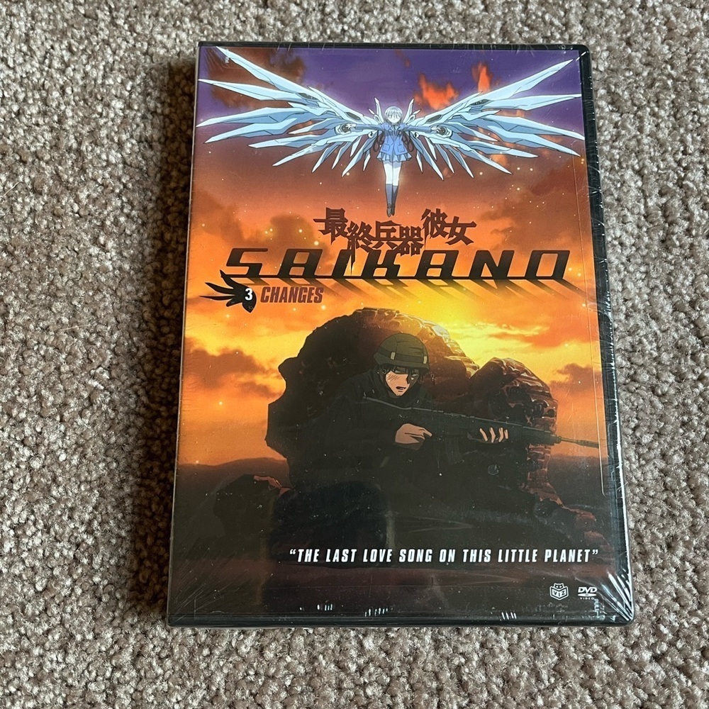 Anime Saikano Volume 3 DVD SEALED
